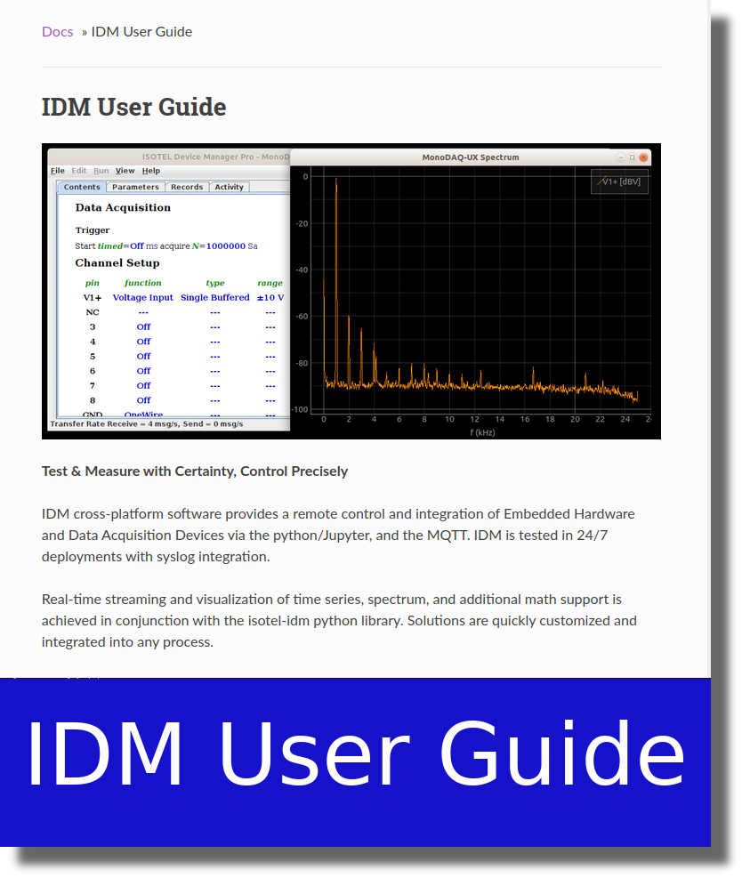IDM User Guide